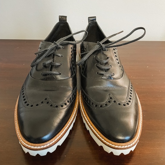 Bran new Black Oxford Ecco dress shoes⭐️ - Picture 4 of 6